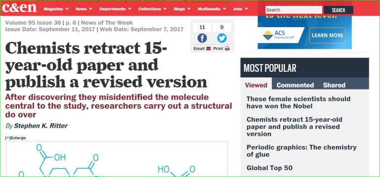 the retraction that caused all the comments