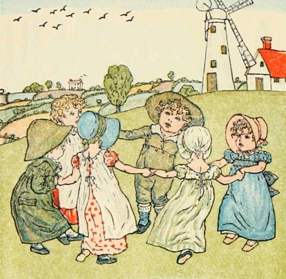 Five London Nursery Rhymes Depicting Death And Ruin