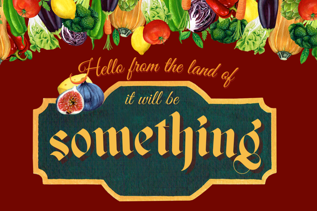 AUDIO: it’s going to be something 