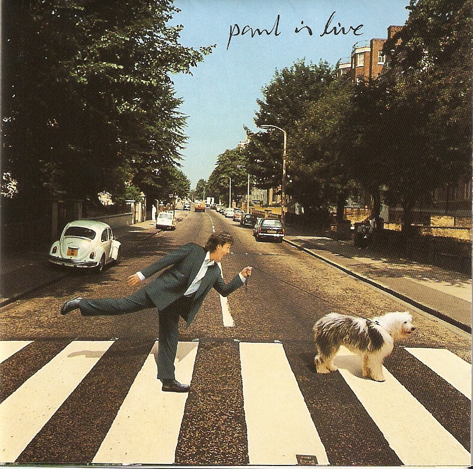 Martha’s pup Arrow was featured on McCartney’s 1993 “Paul Is Live” album cover.  